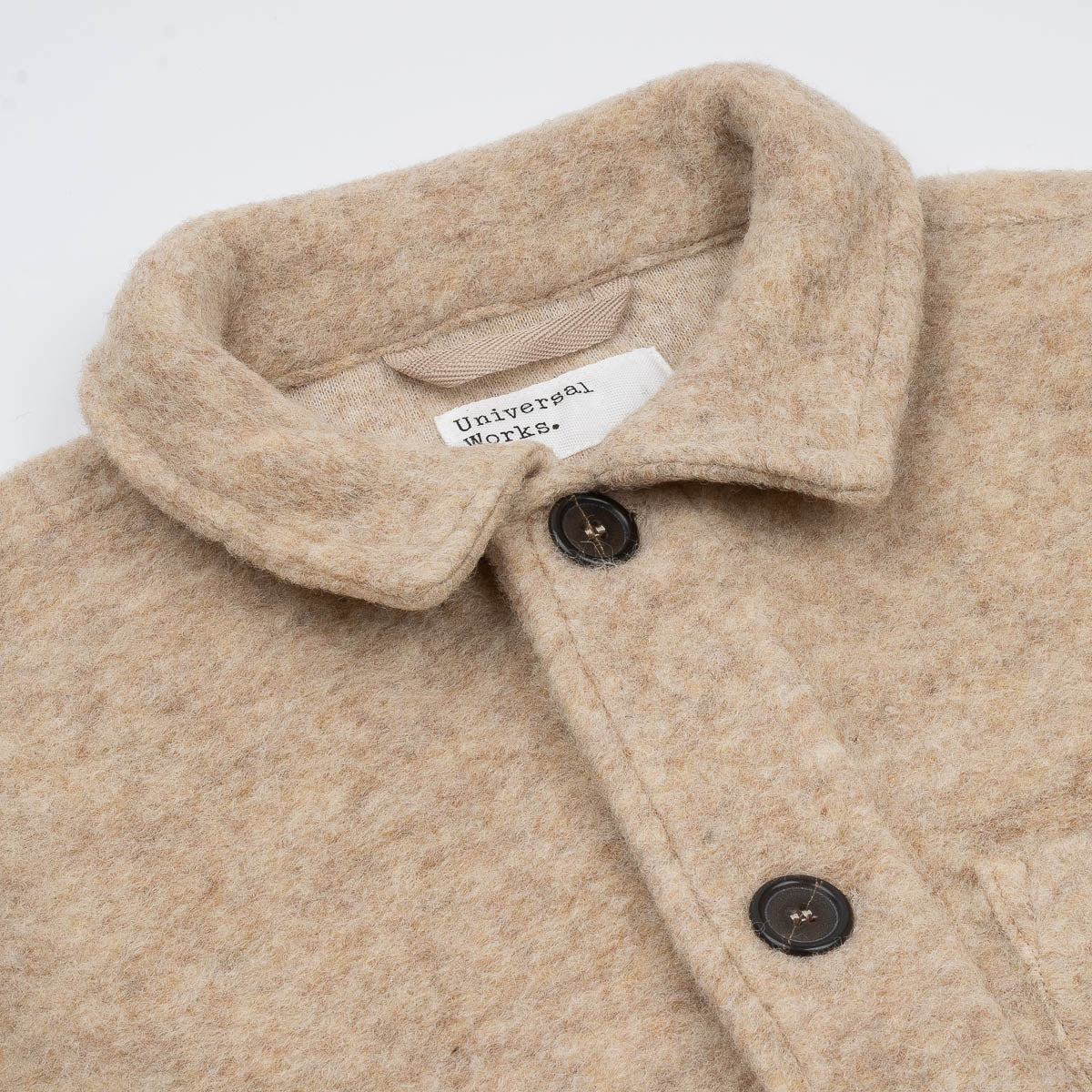 Field Jacket - Fawn Wool Fleece