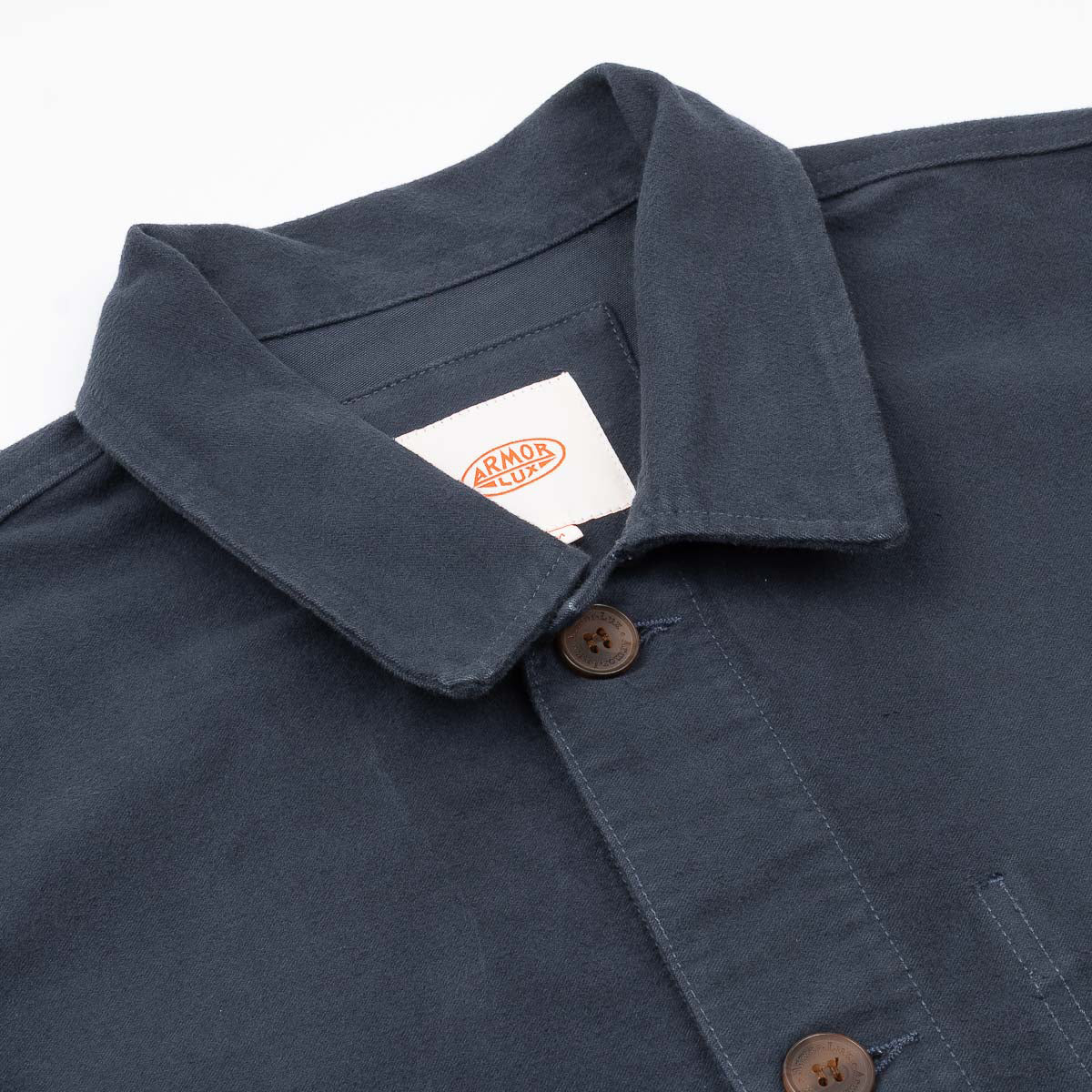 Fisherman Jacket - Tornade Blue Moleskin