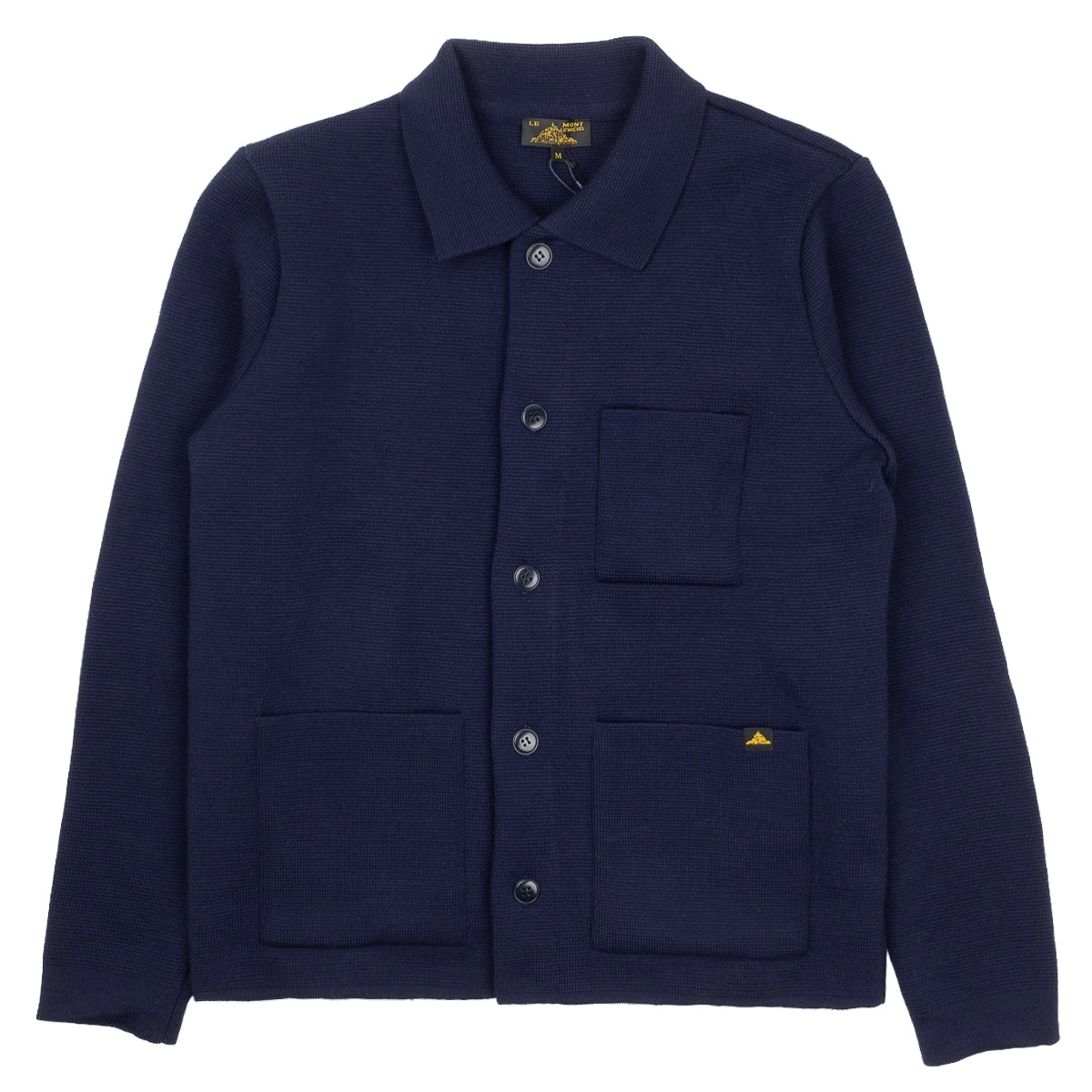 Guino Heavyweight Work Cardigan - Navy
