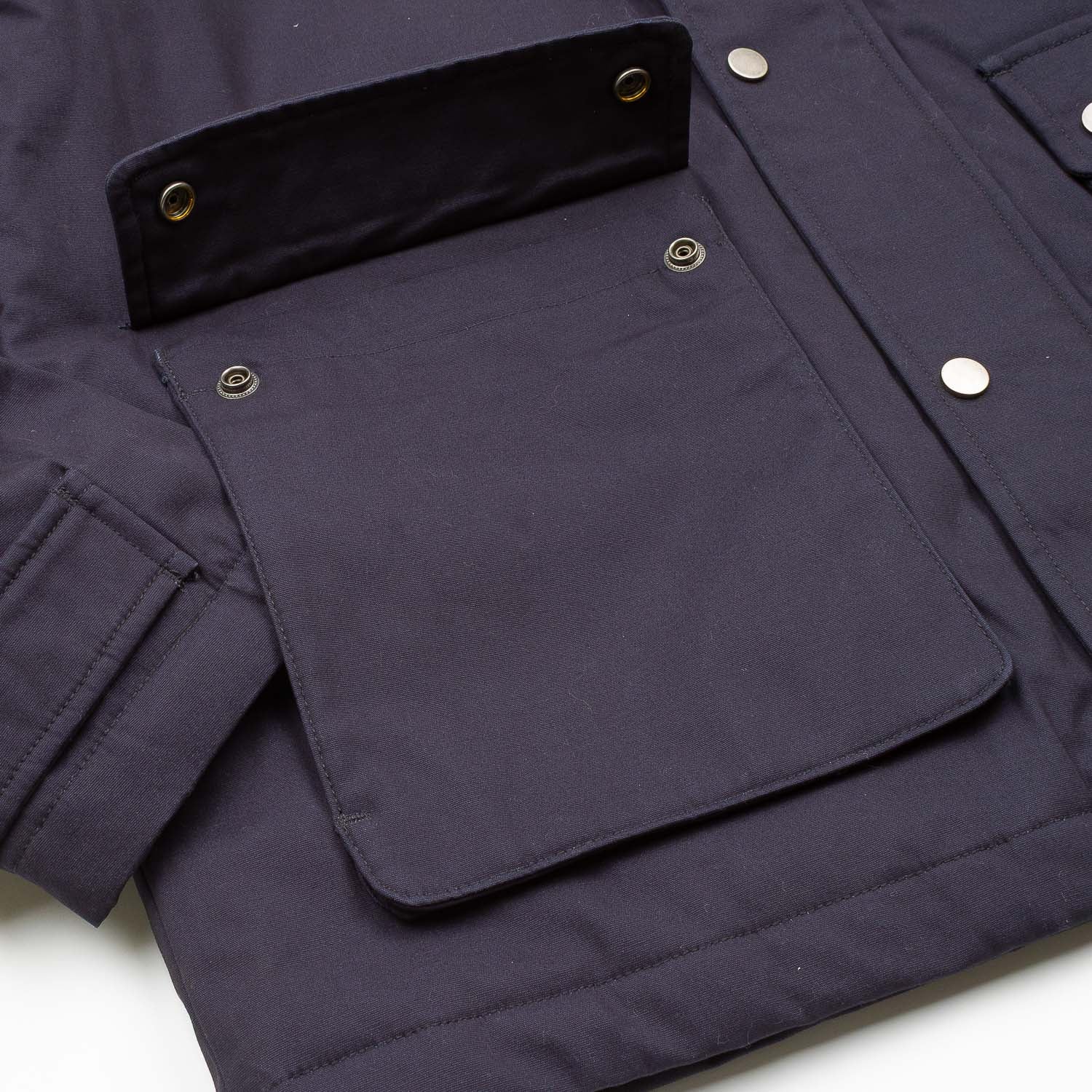 Quilted Jacket - Rich Navy