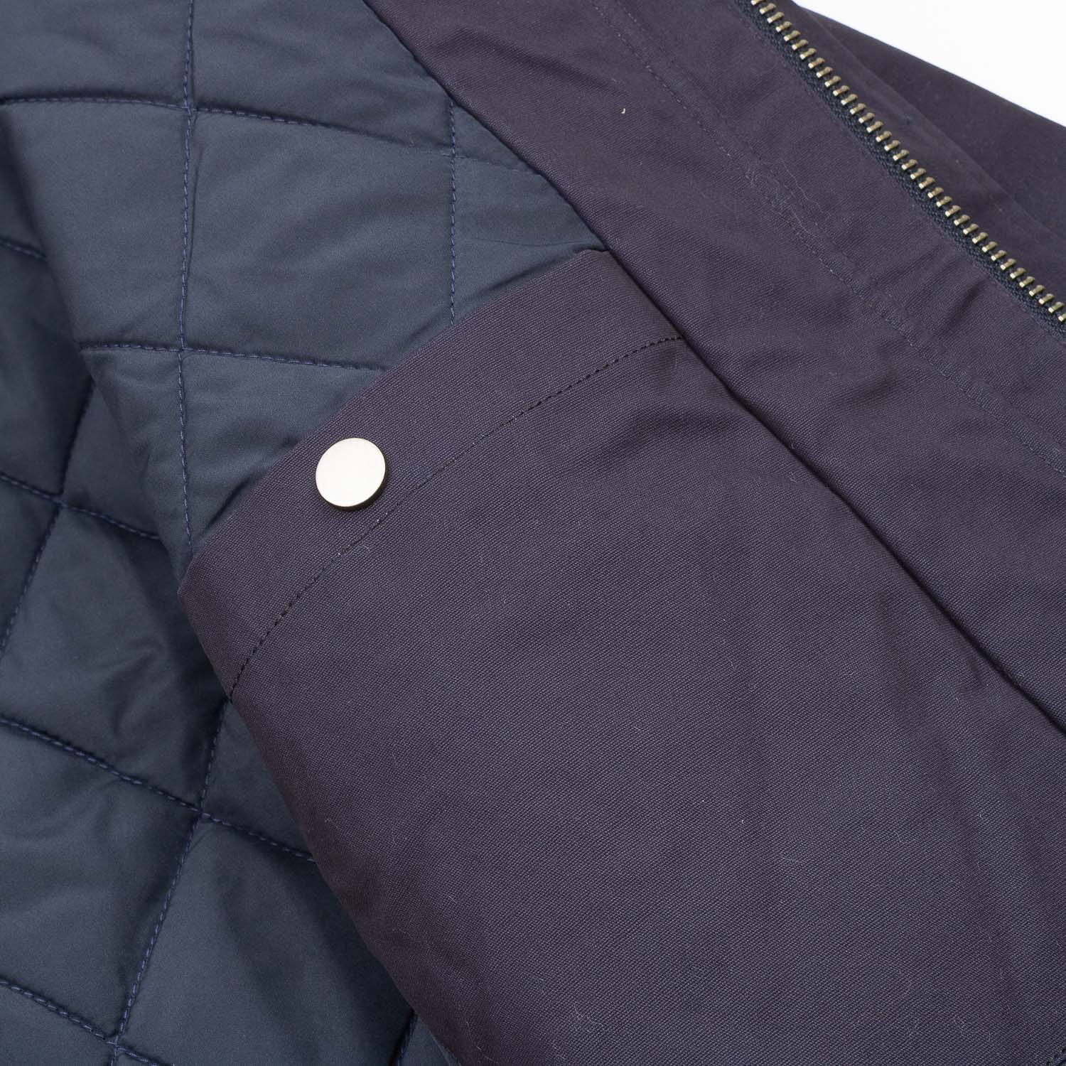 Quilted Jacket - Rich Navy