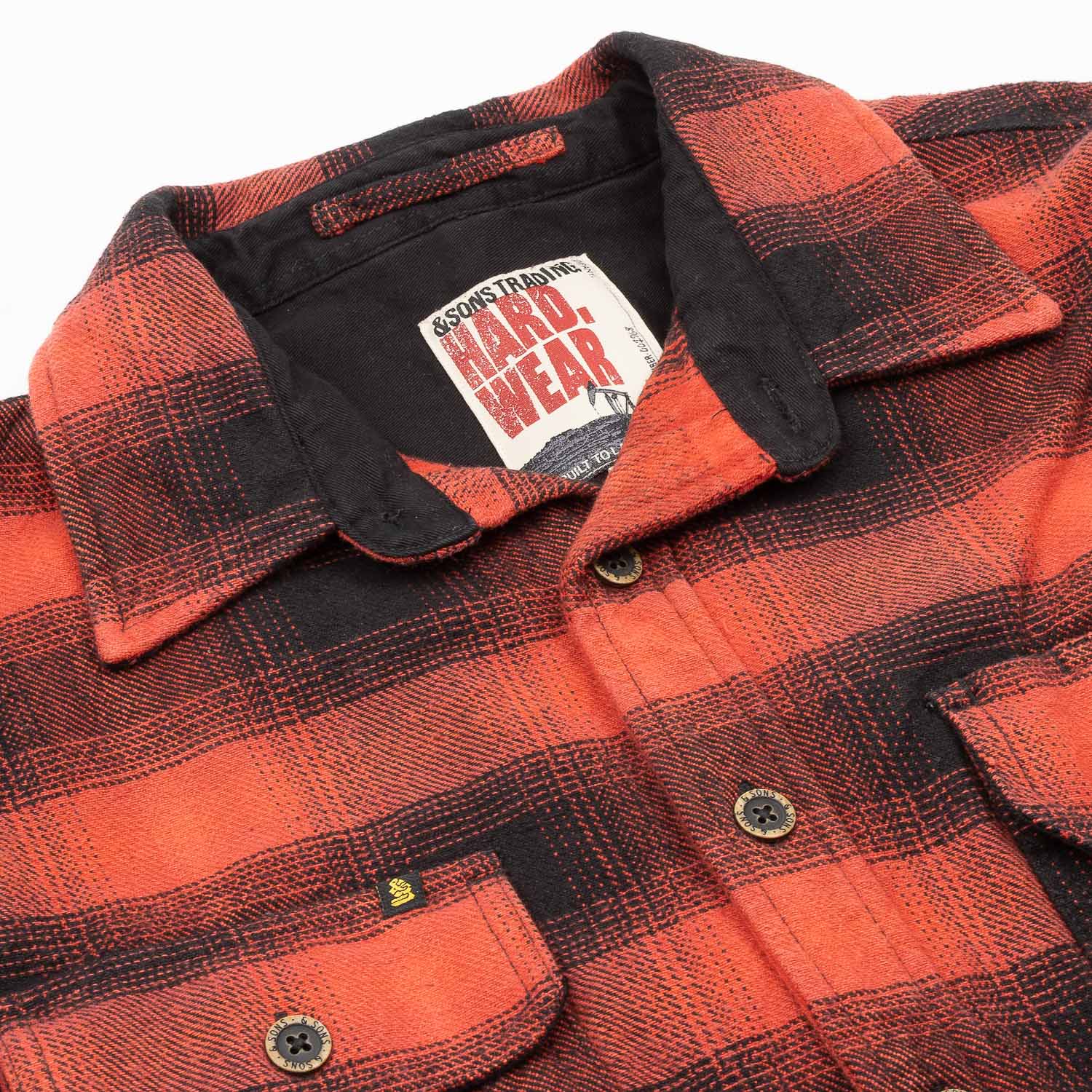 Carder Shirt - Red/Black