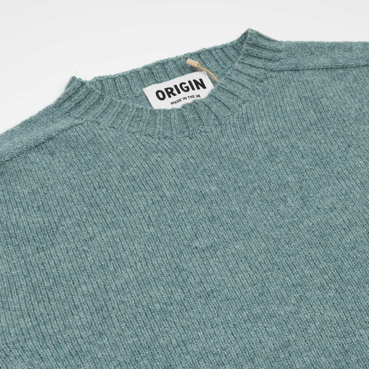 Seamless Crew Knit - Oribe Green