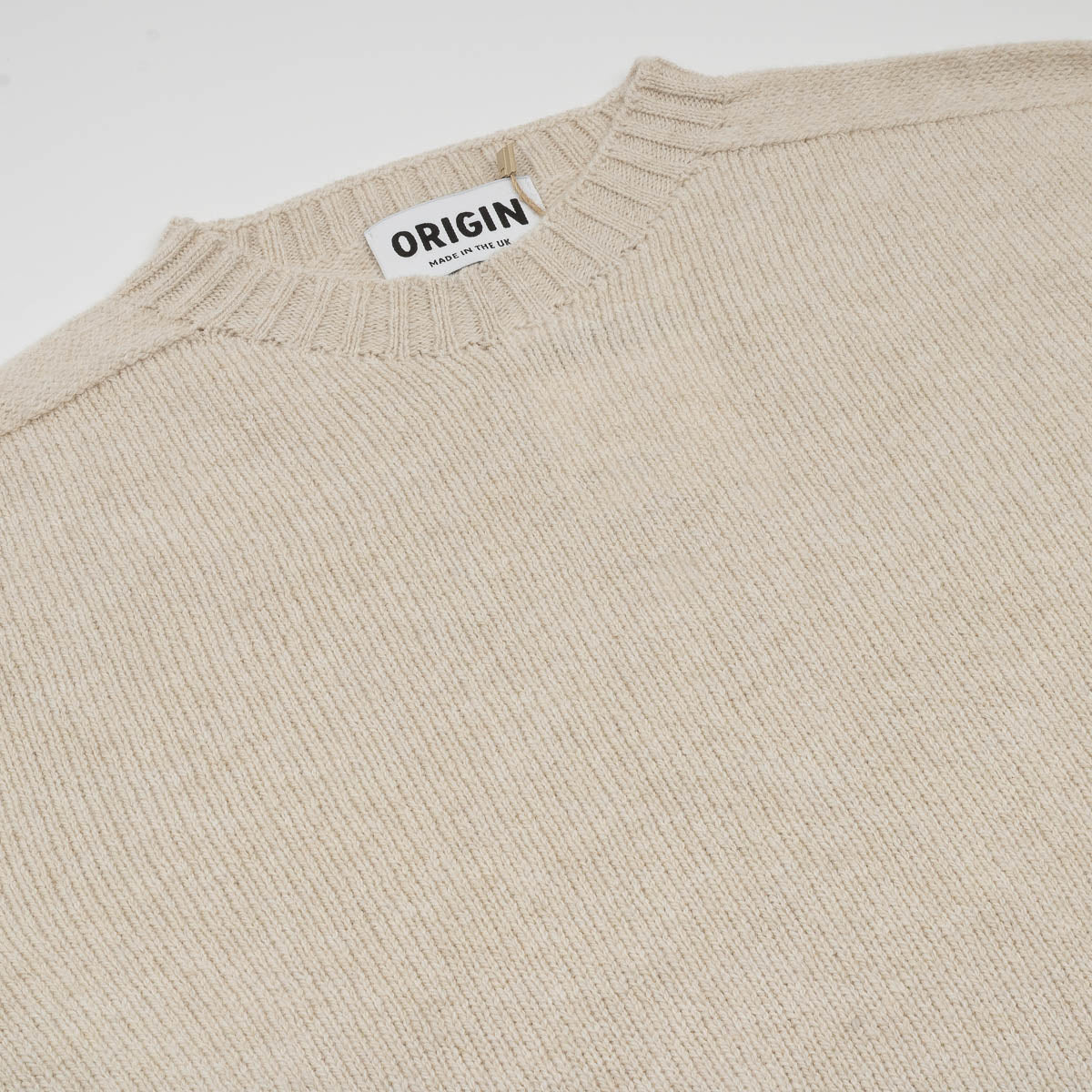 Seamless Crew Knit - Swansdown