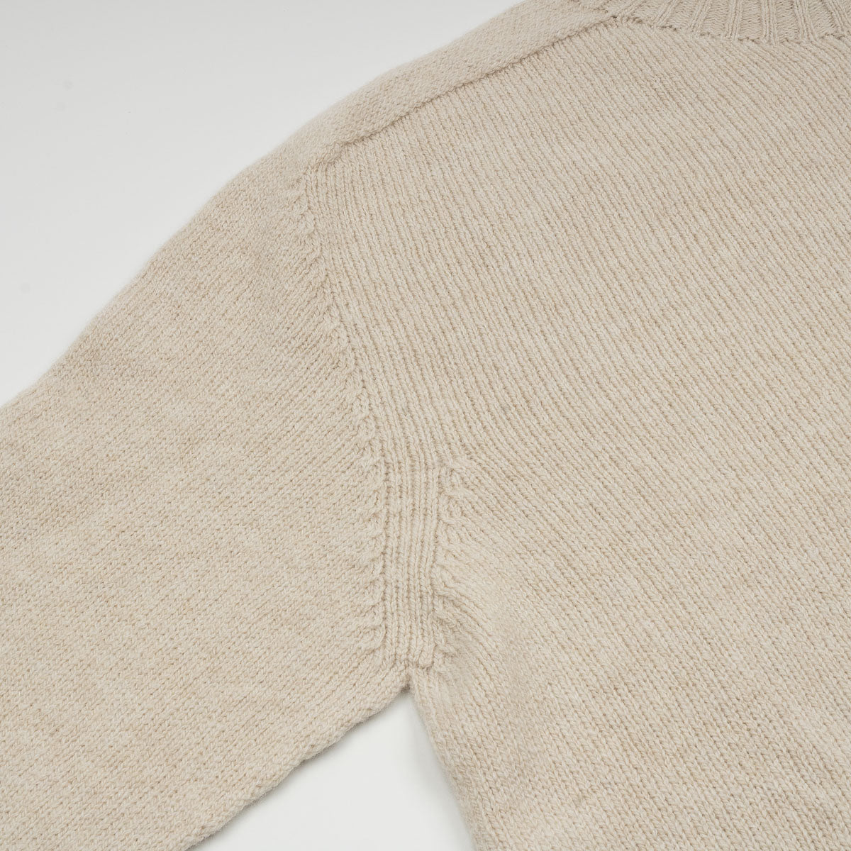 Seamless Crew Knit - Swansdown