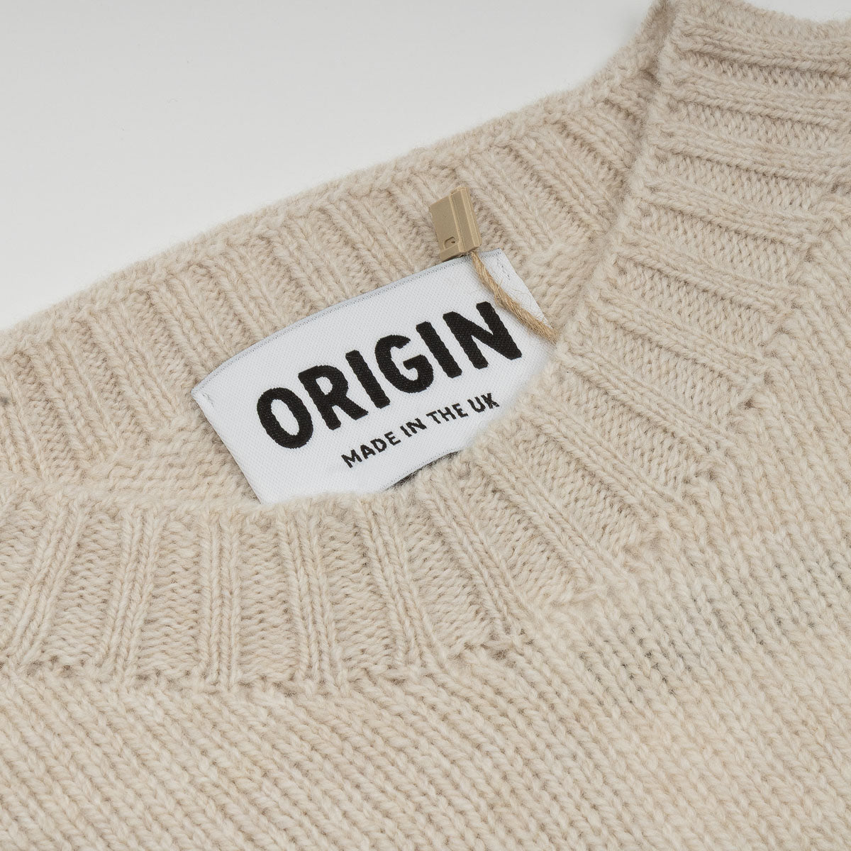 Seamless Crew Knit - Swansdown