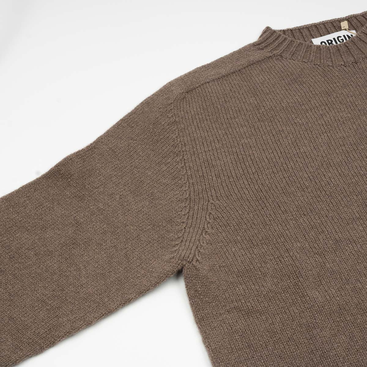 Seamless Crew Knit - Wildebeest