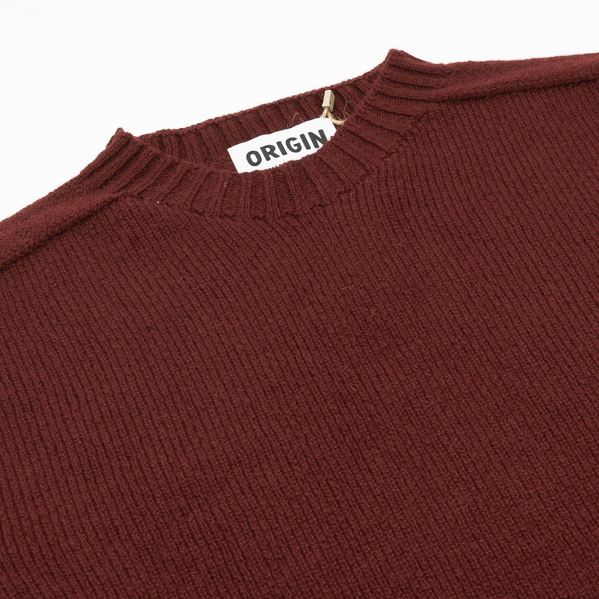 Seamless Crew Knit - Port