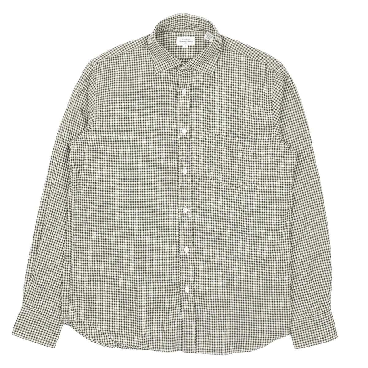 Paul Shirt 11017 - Green & Ivory #03