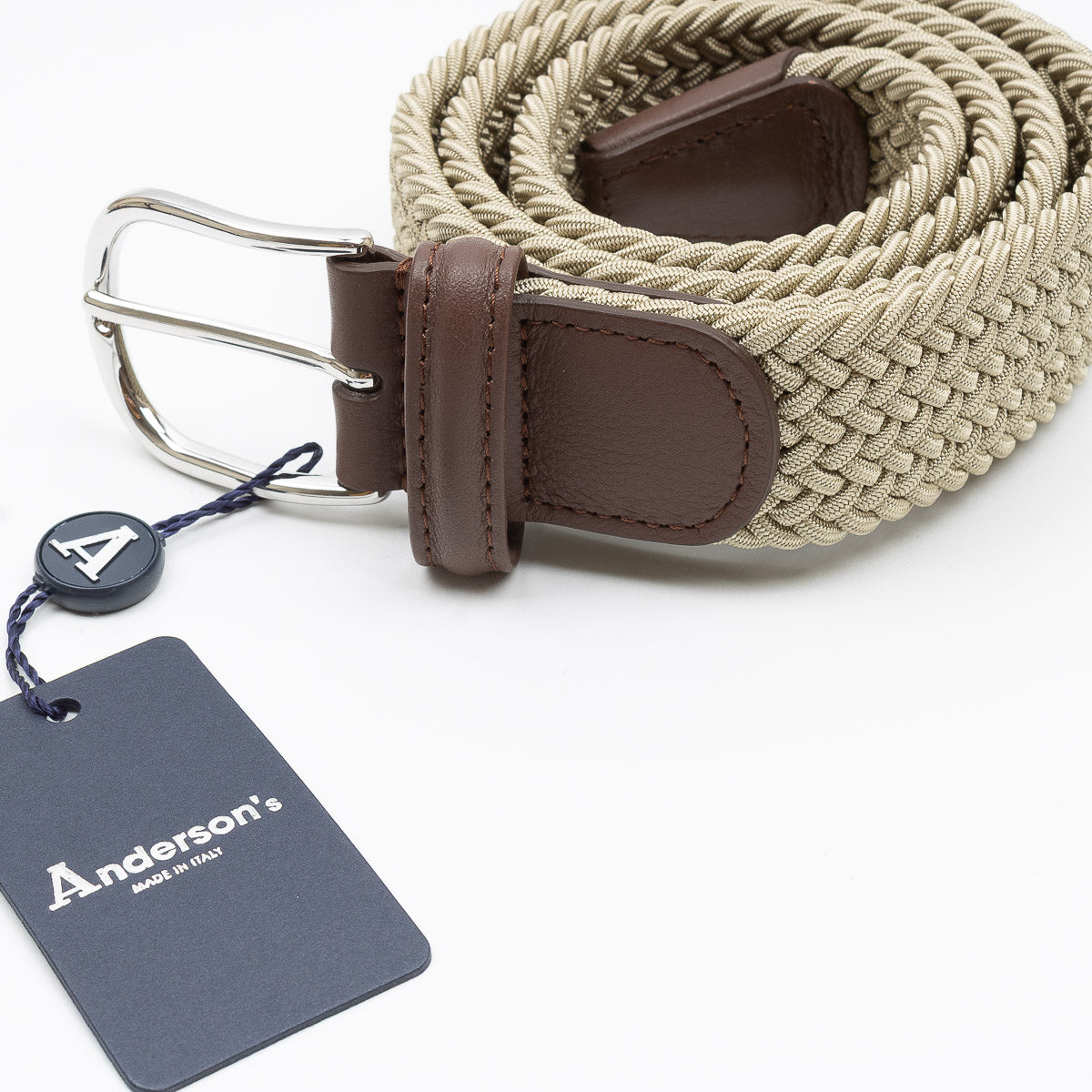 Belt - Gold Woven Elasticated