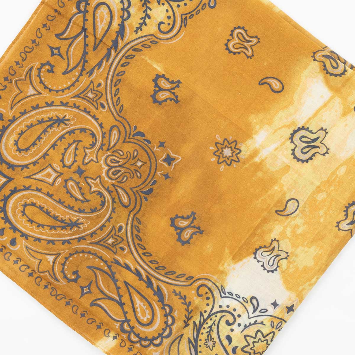 Bandana/Neckerchief - Gold Tie Dye