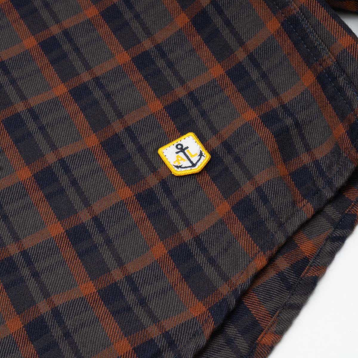 Soft Collar Check Shirt - Ketchup