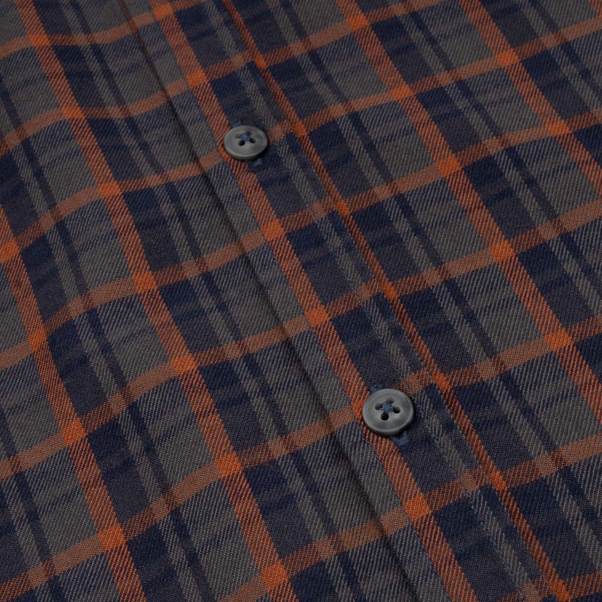Soft Collar Check Shirt - Ketchup