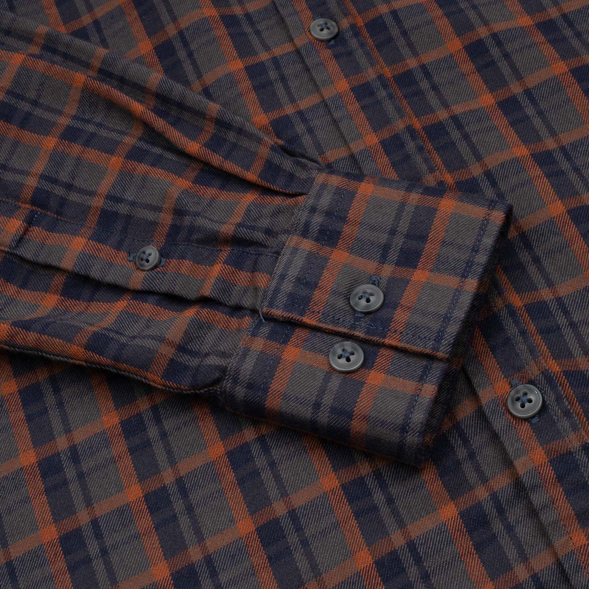 Soft Collar Check Shirt - Ketchup