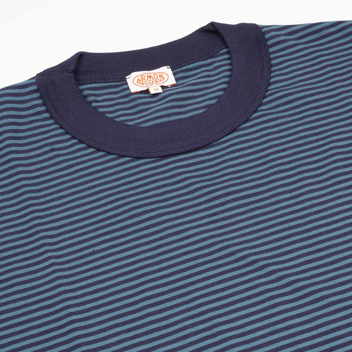 Heritage Sailmaker Tee - Navy/Teal