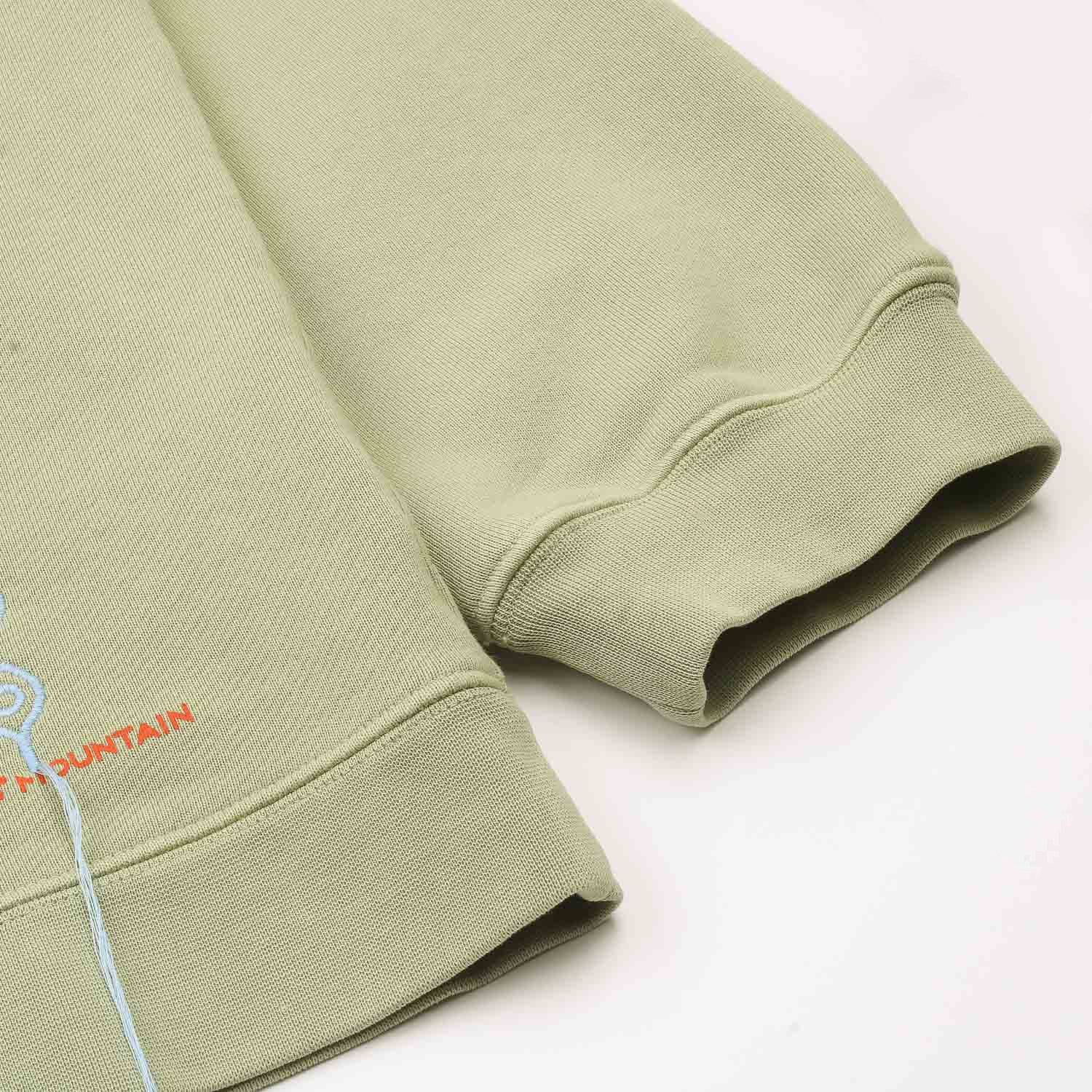 Bakin-Soft Sweatshirt - Musk Embroidery