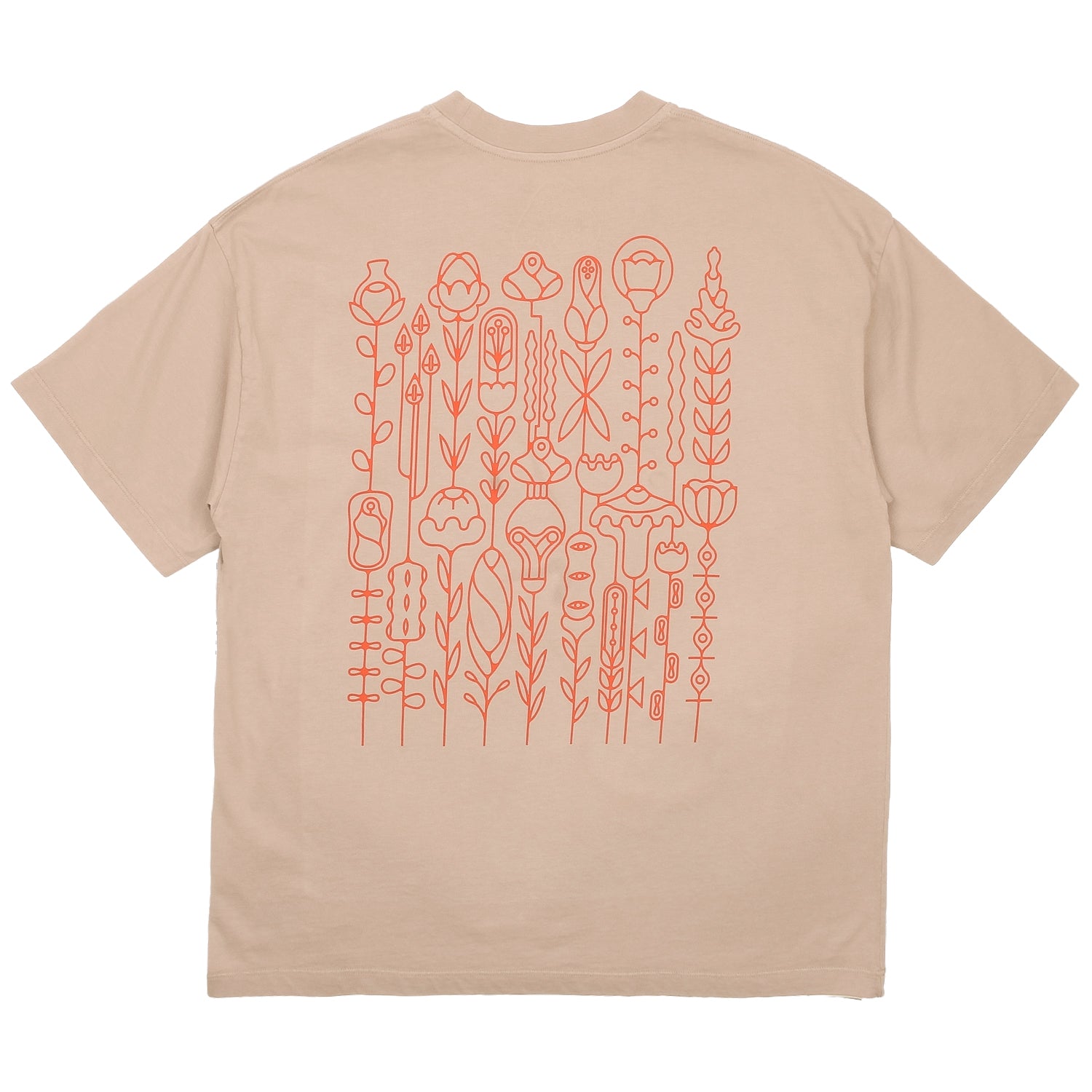 Kafu-Soft T-Shirt - Mud Embriodery