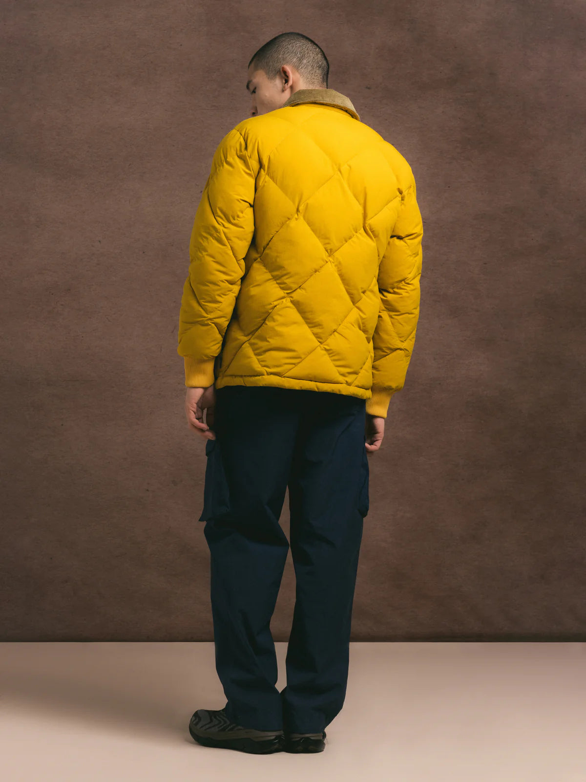 Dunbar Padded Jacket - Yellow Recycled Nylon
