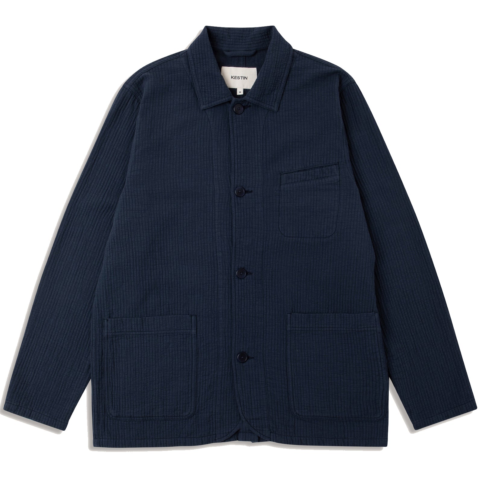 Huntly Jacket - Washed Navy Matchstick