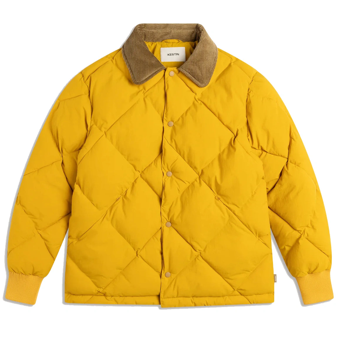 Dunbar Padded Jacket - Yellow Recycled Nylon