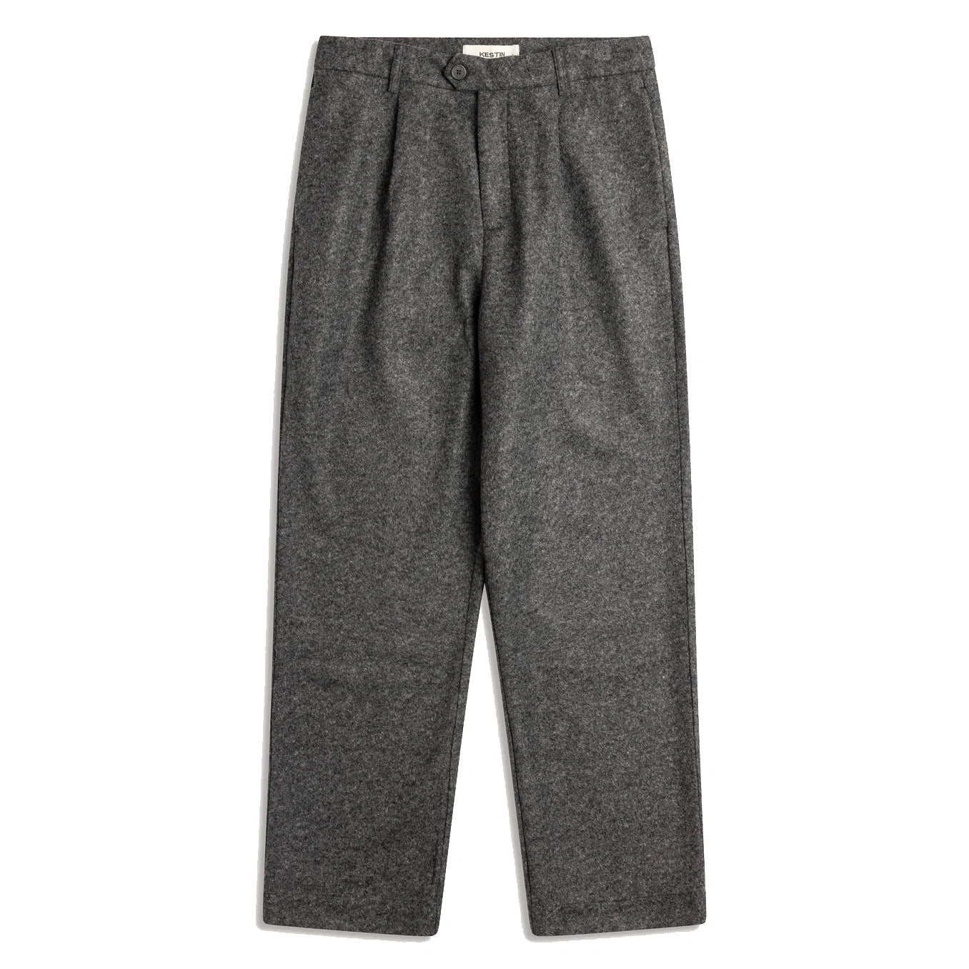 Wick Trouser - Charcoal Bonded Wool Mix