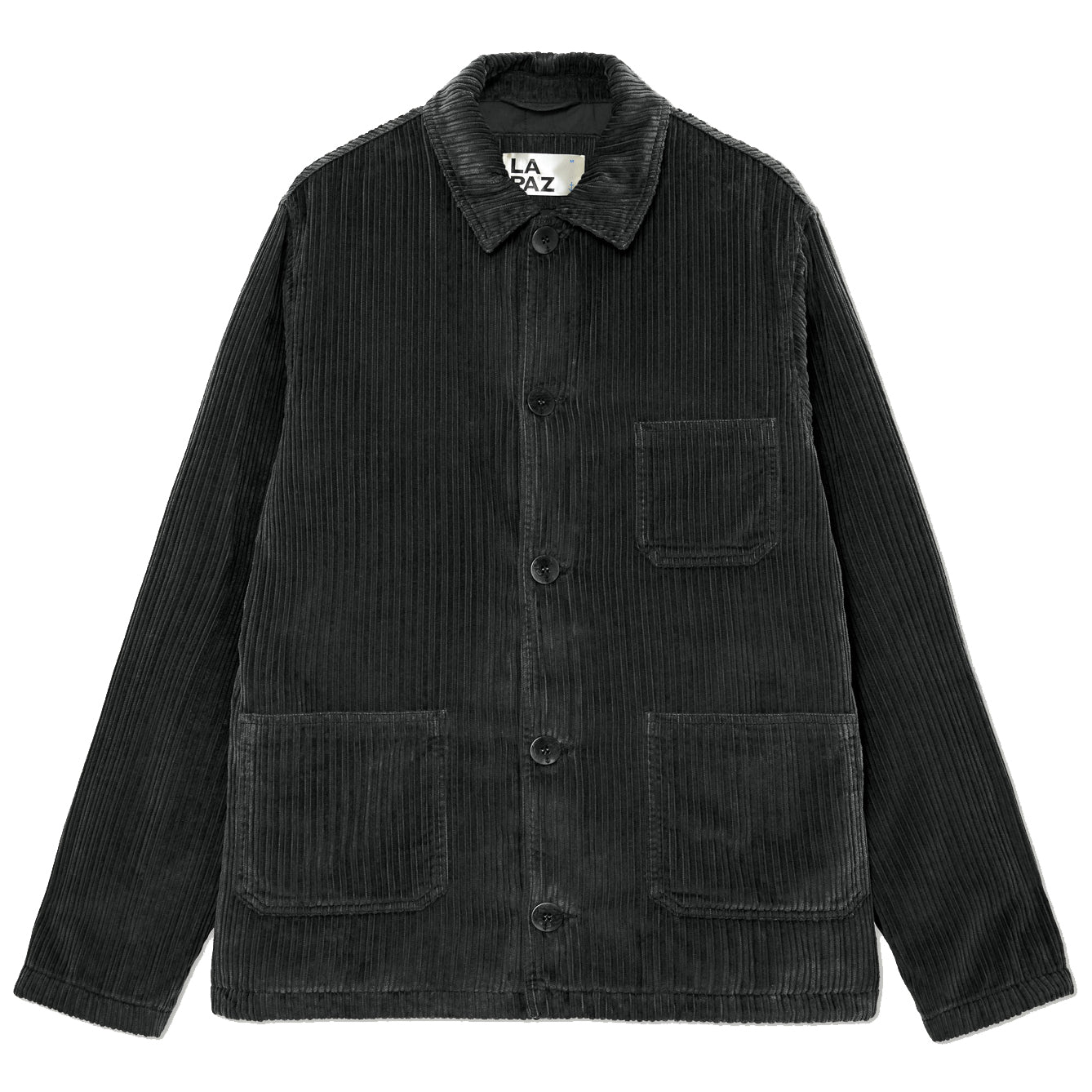 Baptista Worker Jacket - Black Sand Soft Cord