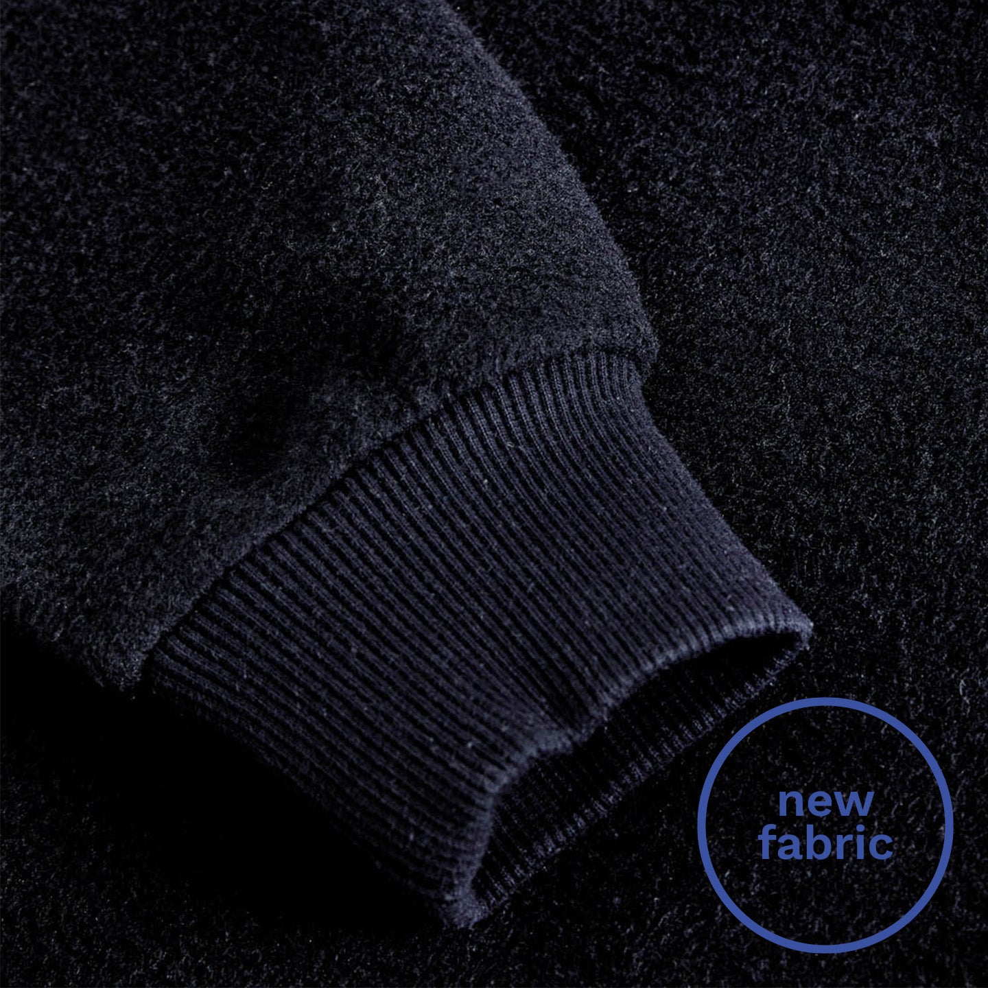 Cunha Fleece Sweatshirt - Dark Navy Fleece