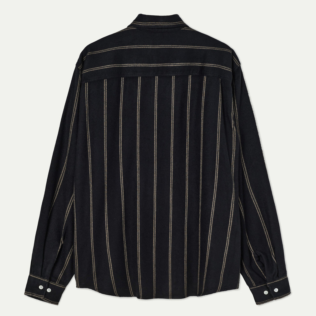 Carvalho Baggy Oversized Shirt - Black/Ecru Stripes