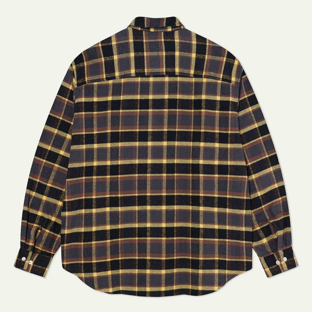 Carvalho Baggy Oversized Shirt - Yellow Checks