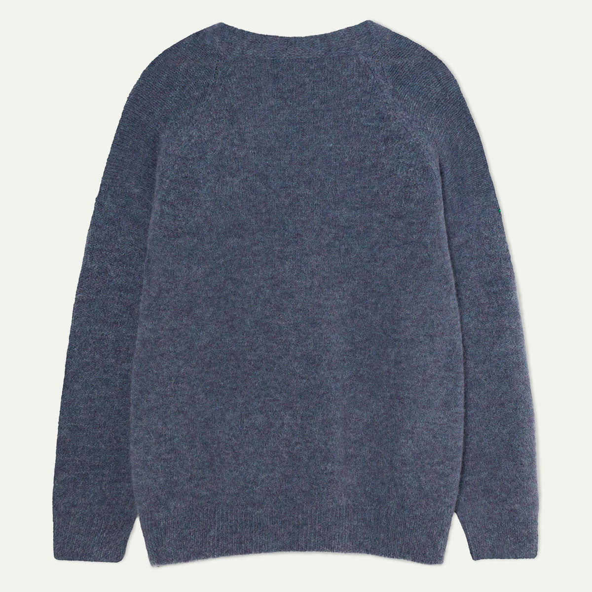 Queiroz Rib Cardigan - Blue