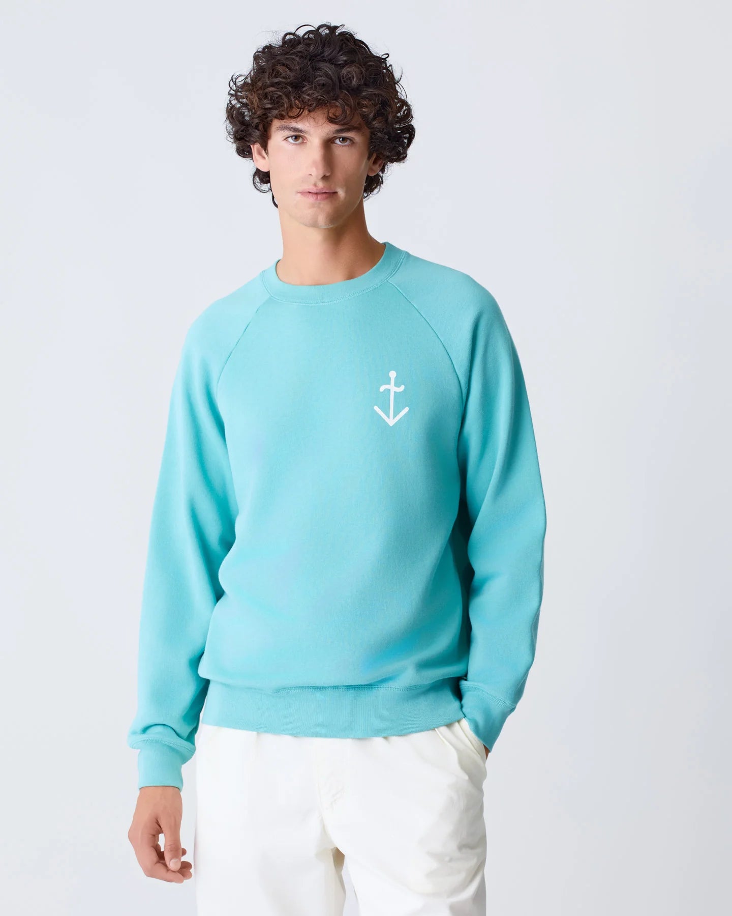 Cunha Logo Sweatshirt - Green/Off-White Logo