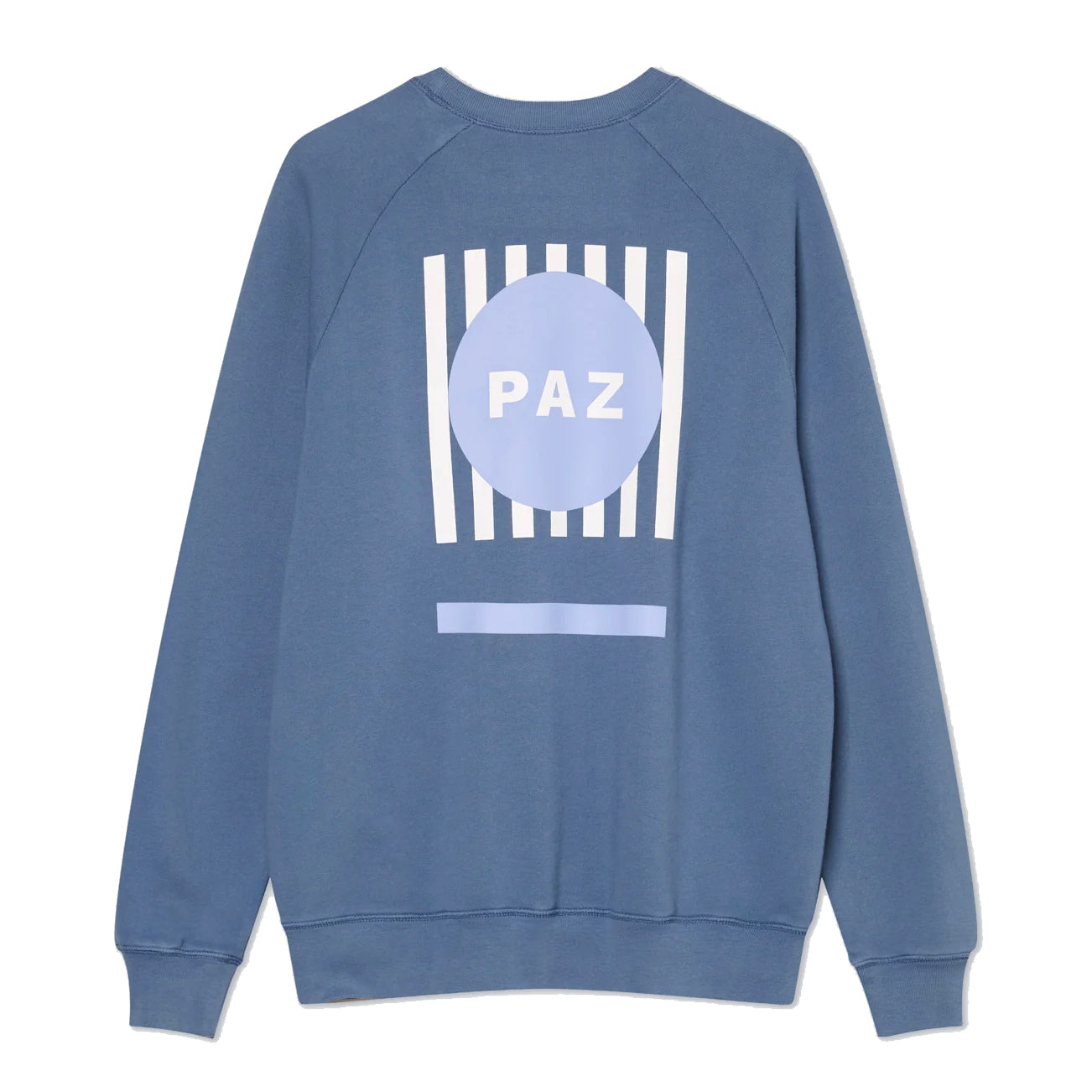 Cunha Double Print Sweatshirt - Paz Indigo