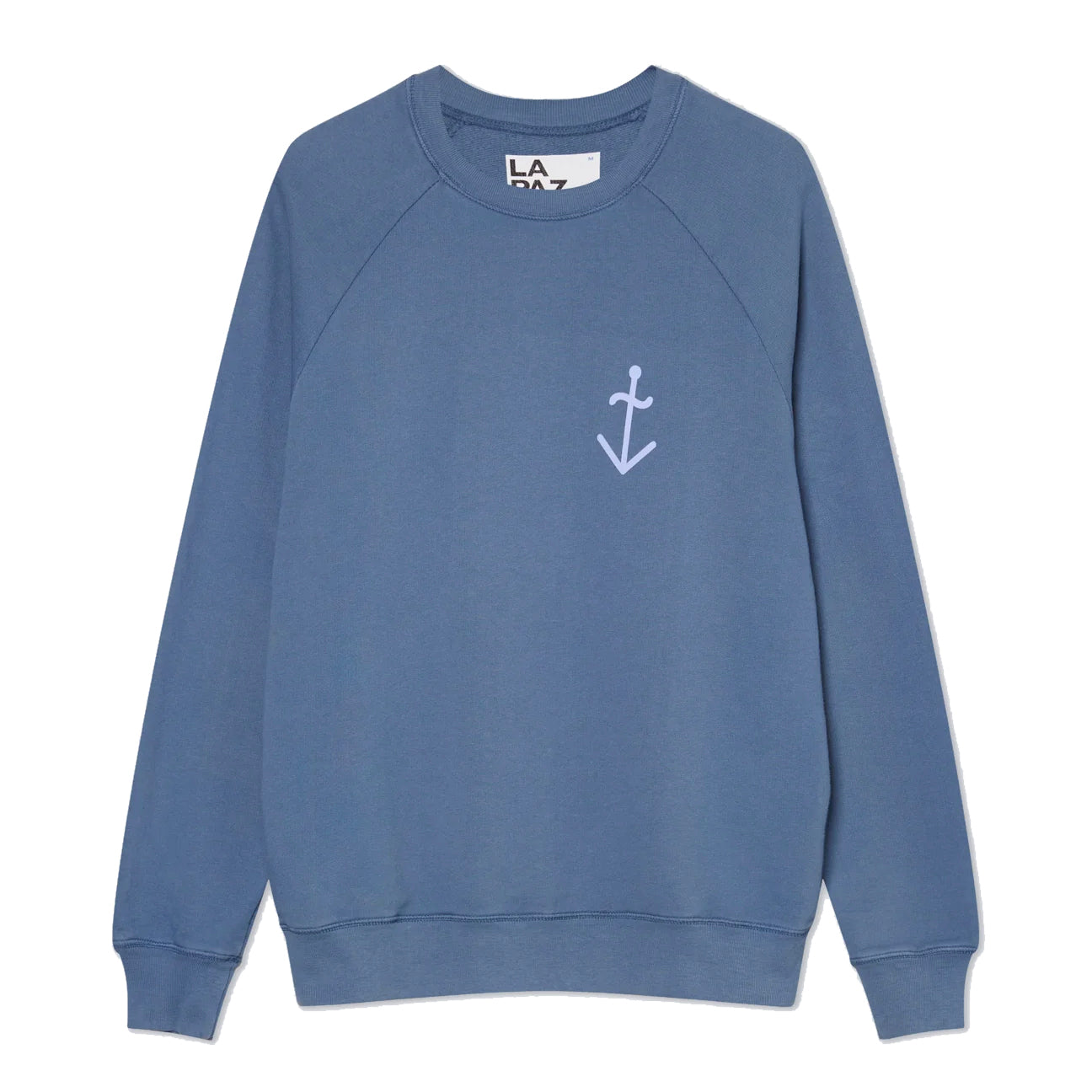 Cunha Double Print Sweatshirt - Paz Indigo