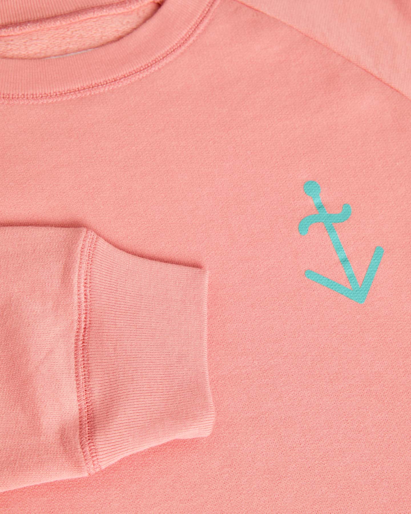 Cunha Logo Sweatshirt - Sunrise/Green Logo
