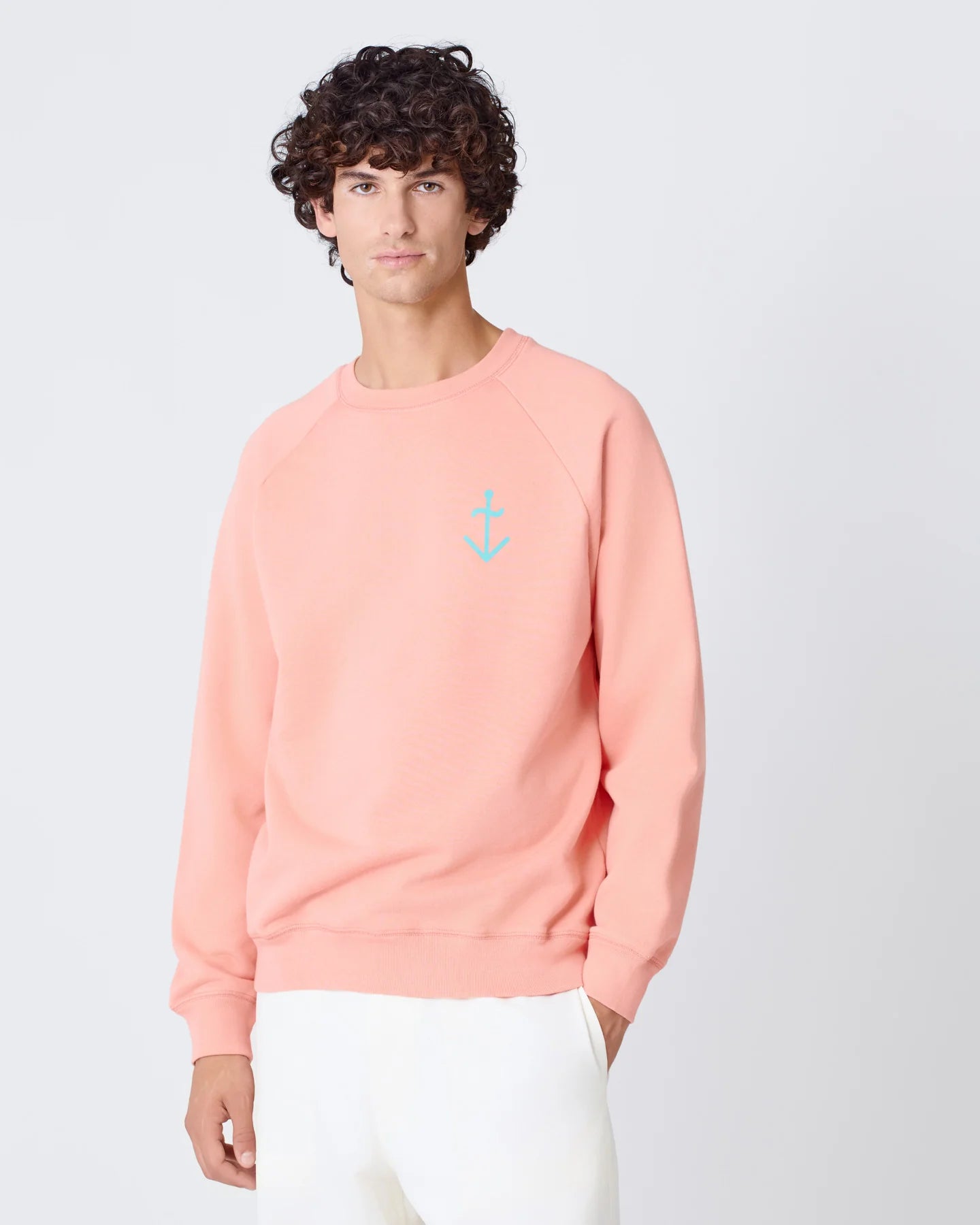 Cunha Logo Sweatshirt - Sunrise/Green Logo