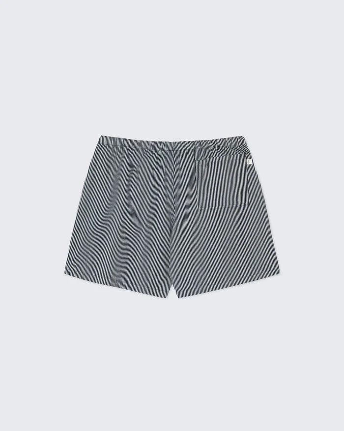Formigal Beach Shorts - Dark Navy Stripes