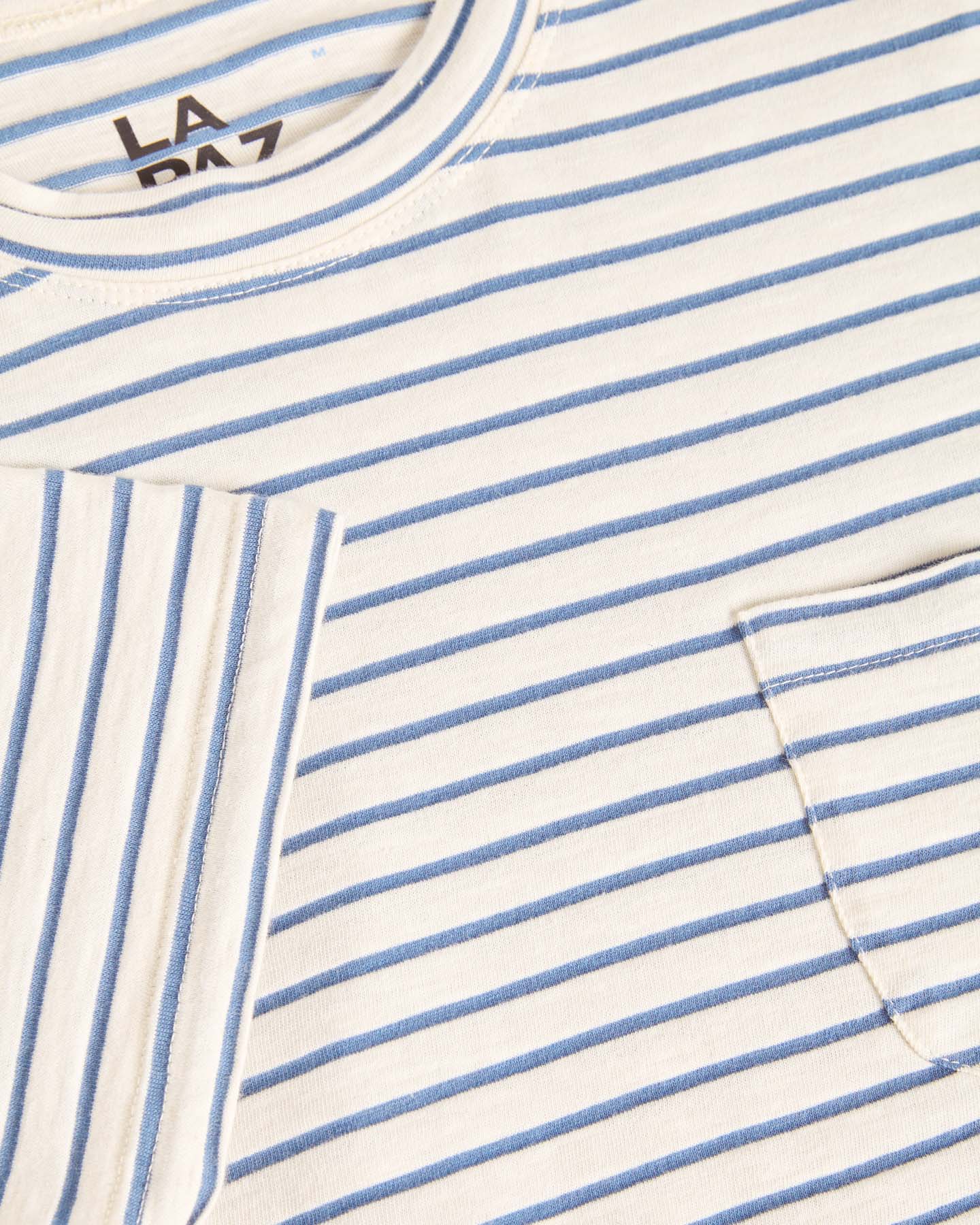 Guerreiro Pocket T-Shirt - Indigo Stripes