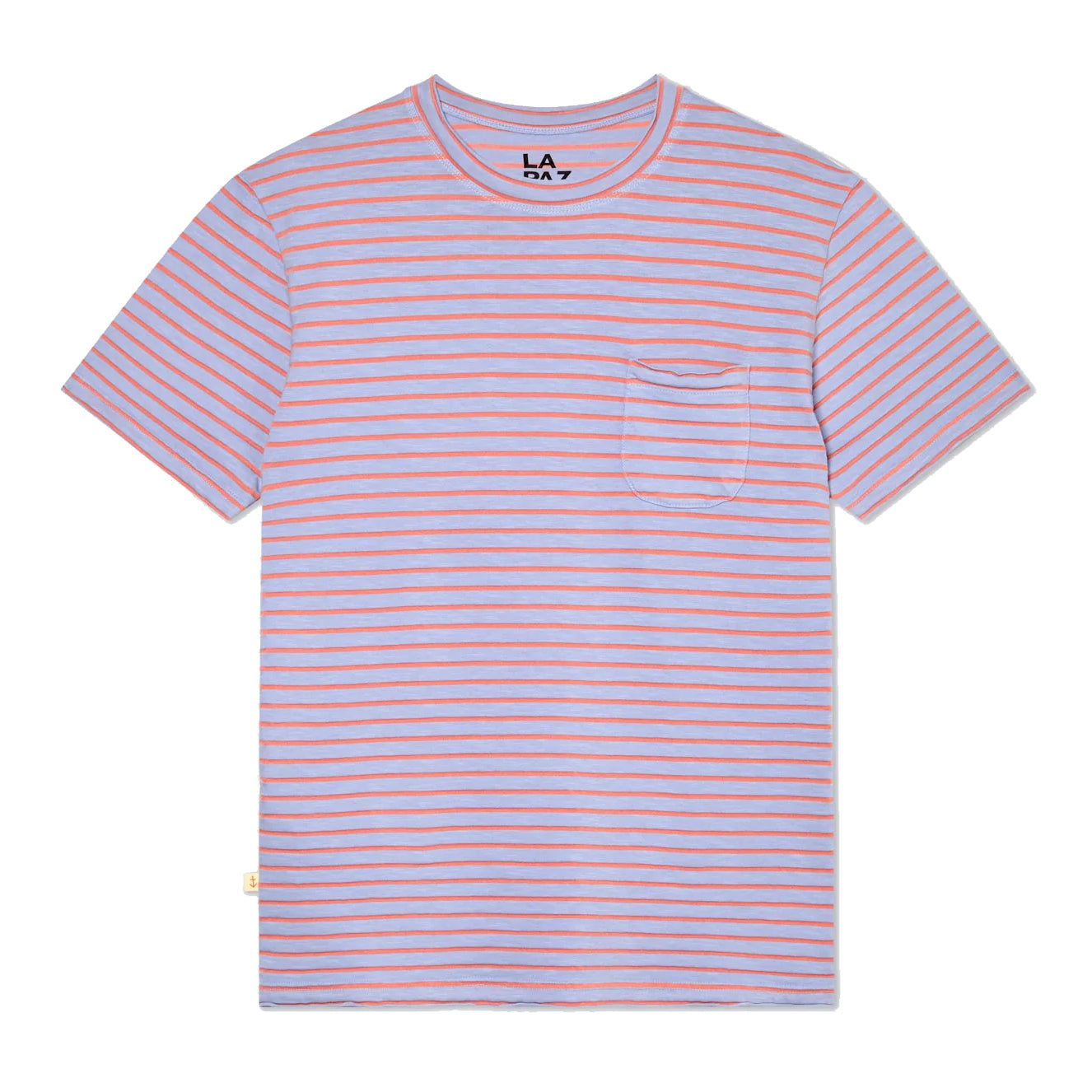 Guerreiro Pocket T-Shirt - Wind Blue/Sunrise Stripes