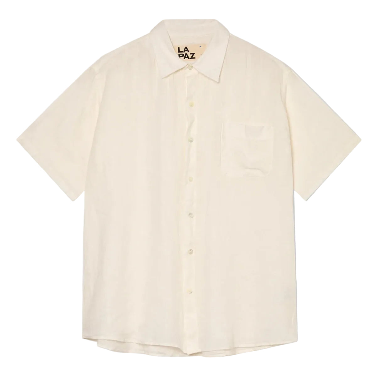 Roque Grandpa Baggy Shirt - Off-White Linen