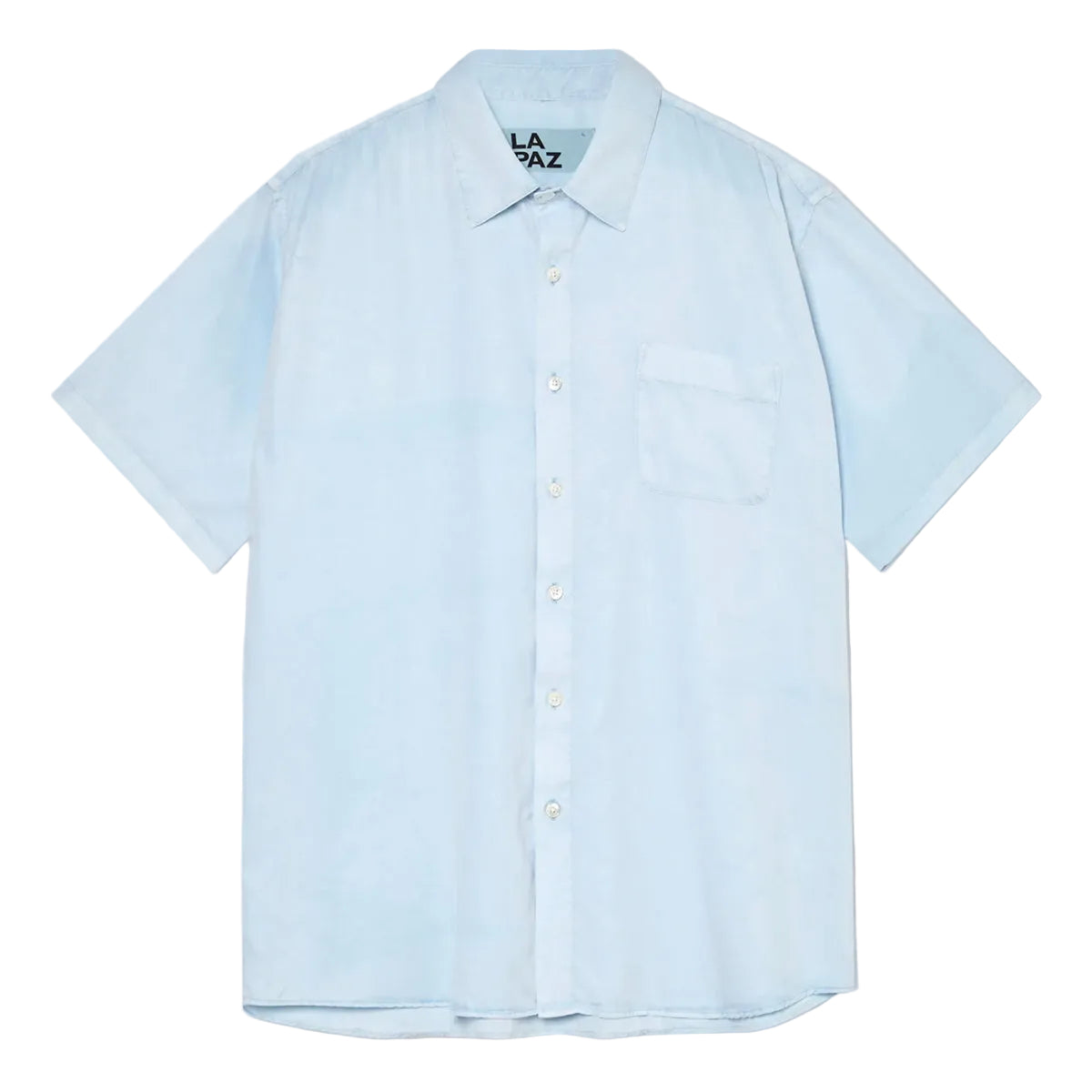Roque Grandpa Baggy Shirt - Wind Blue