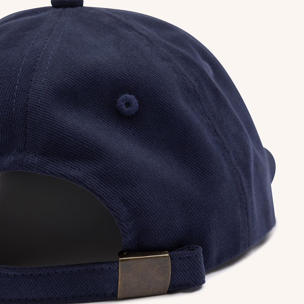 Leuchars Cap - Ink Navy Embroidered Twill