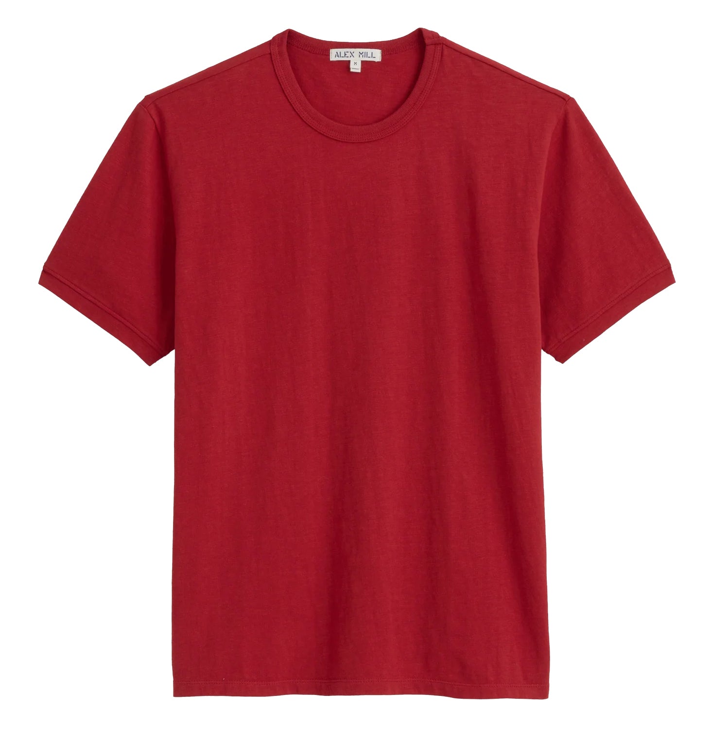 Slub Cotton T-Shirt - Barn Red