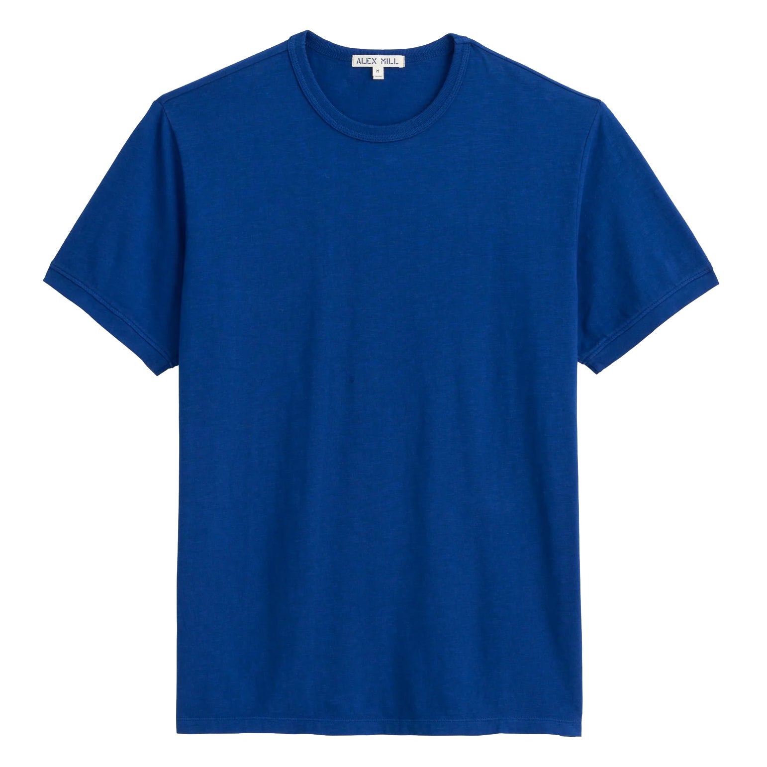 Slub Cotton T-Shirt - Cobalt