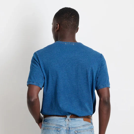 Slub Cotton T-Shirt - Indigo