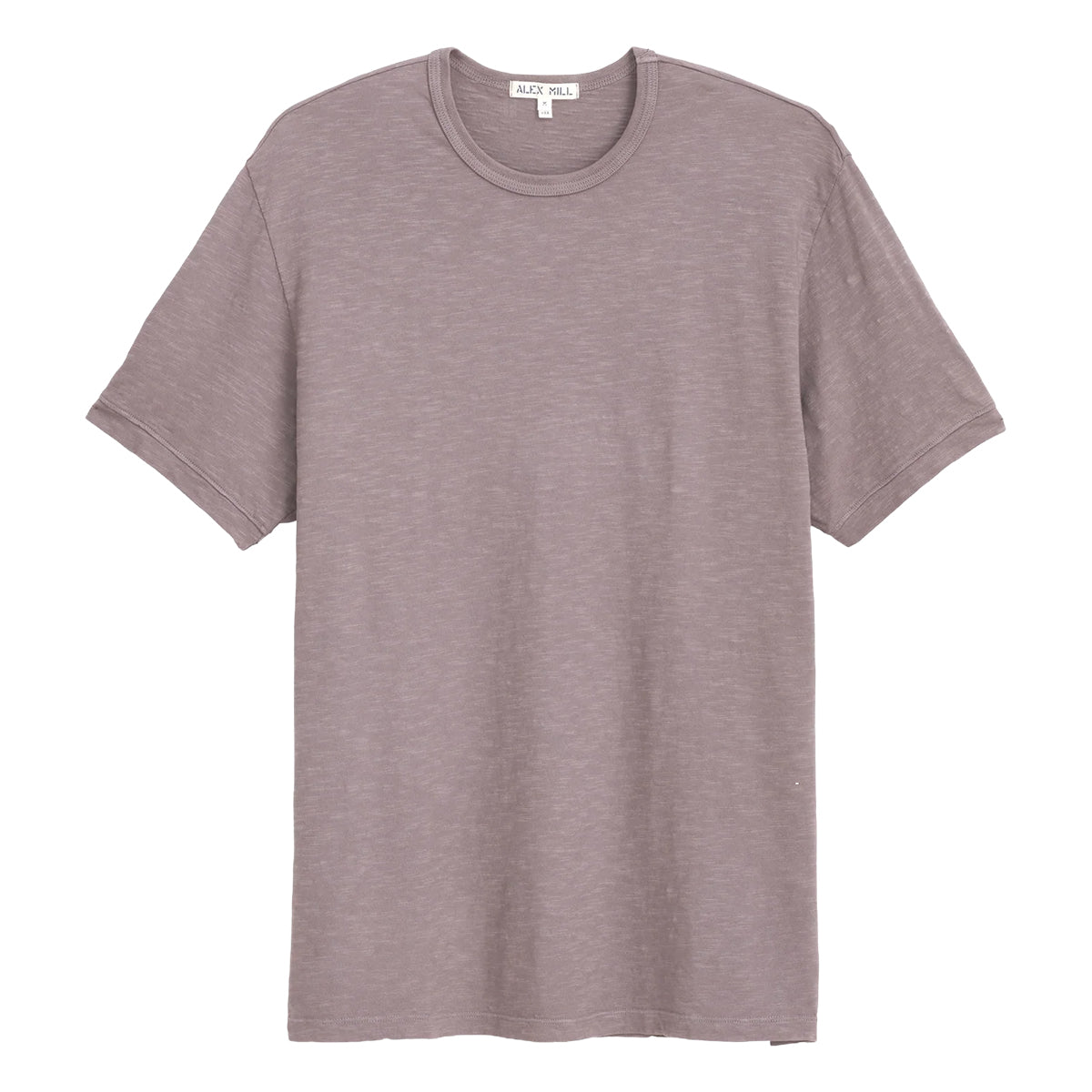 Slub Cotton T-Shirt - Lavender Grey