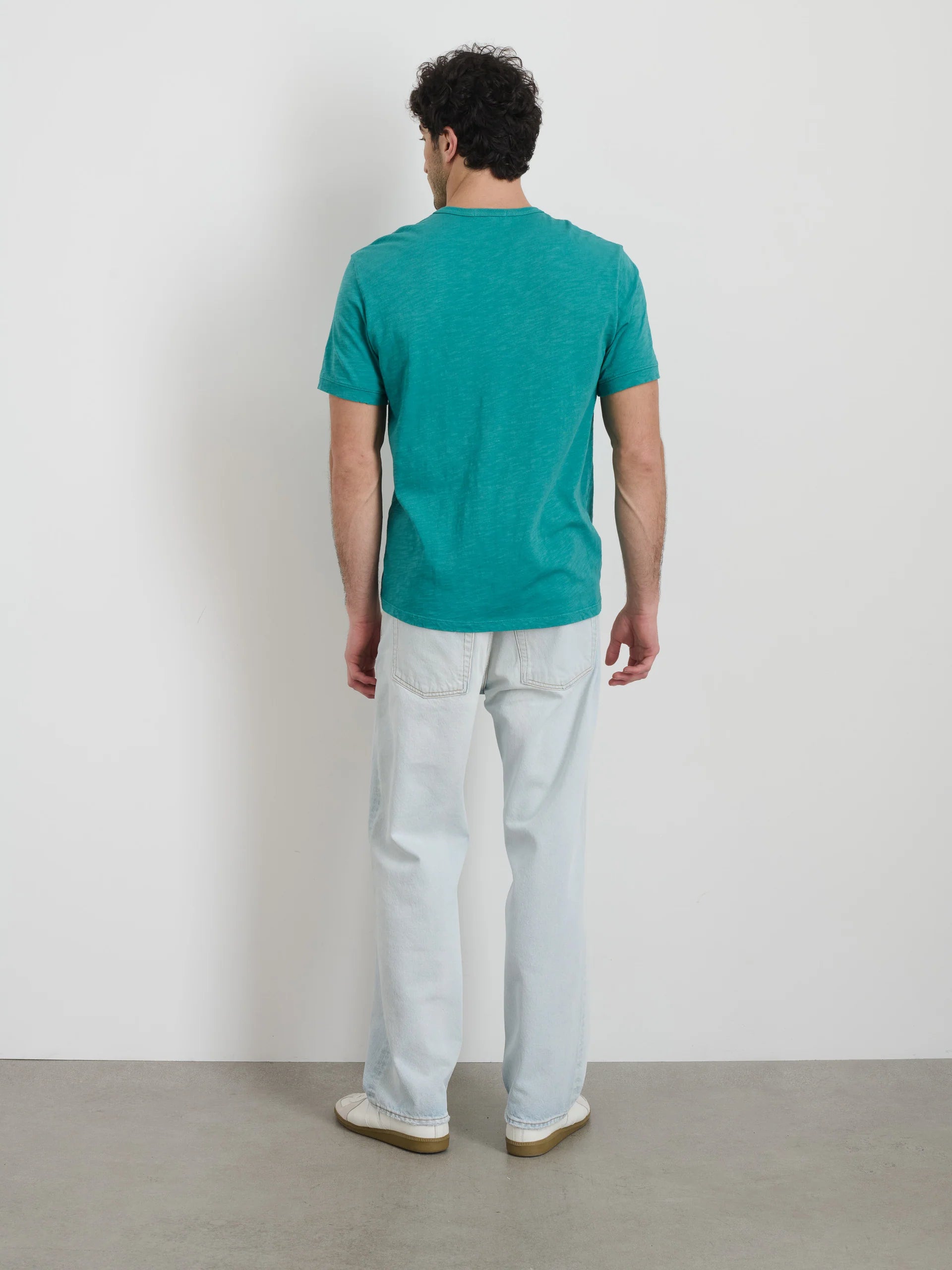 Slub Cotton T-Shirt - Jadeite