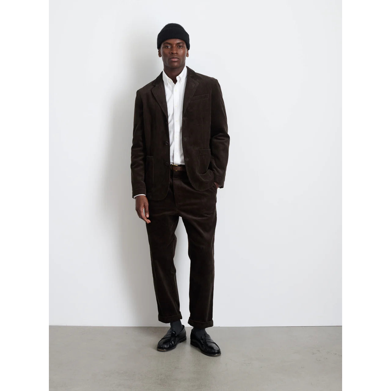 Mill Blazer - Chocolate Corduroy