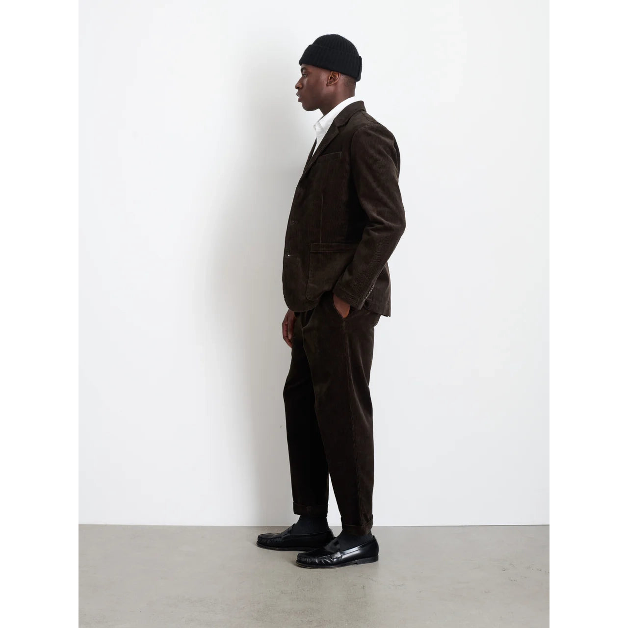 Mill Blazer - Chocolate Corduroy