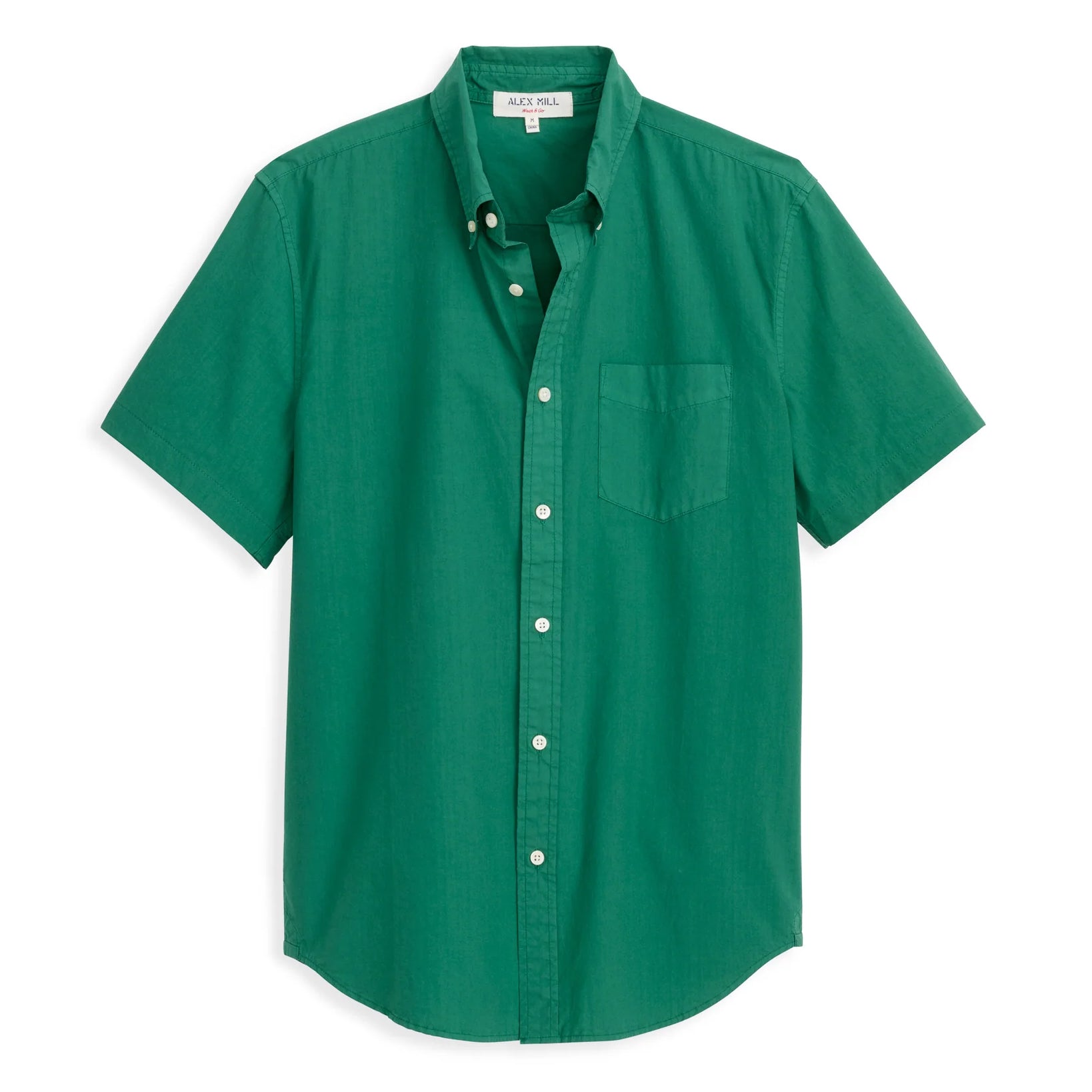 Mill Shirt - Bright Emerald