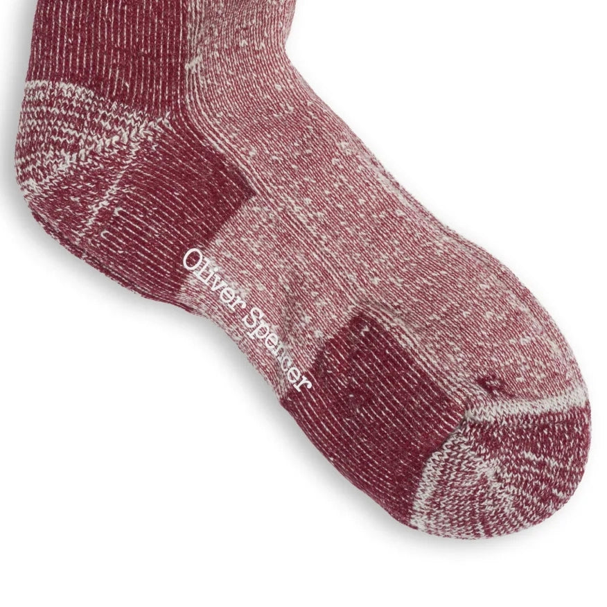 Miura Socks - Wine Red Junko